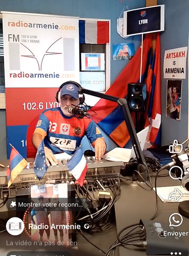 L&rsquo;invitée de Radio Arménie était Herminé Duzian membre du Comité exécutif mondial des Jeux Panarméniens