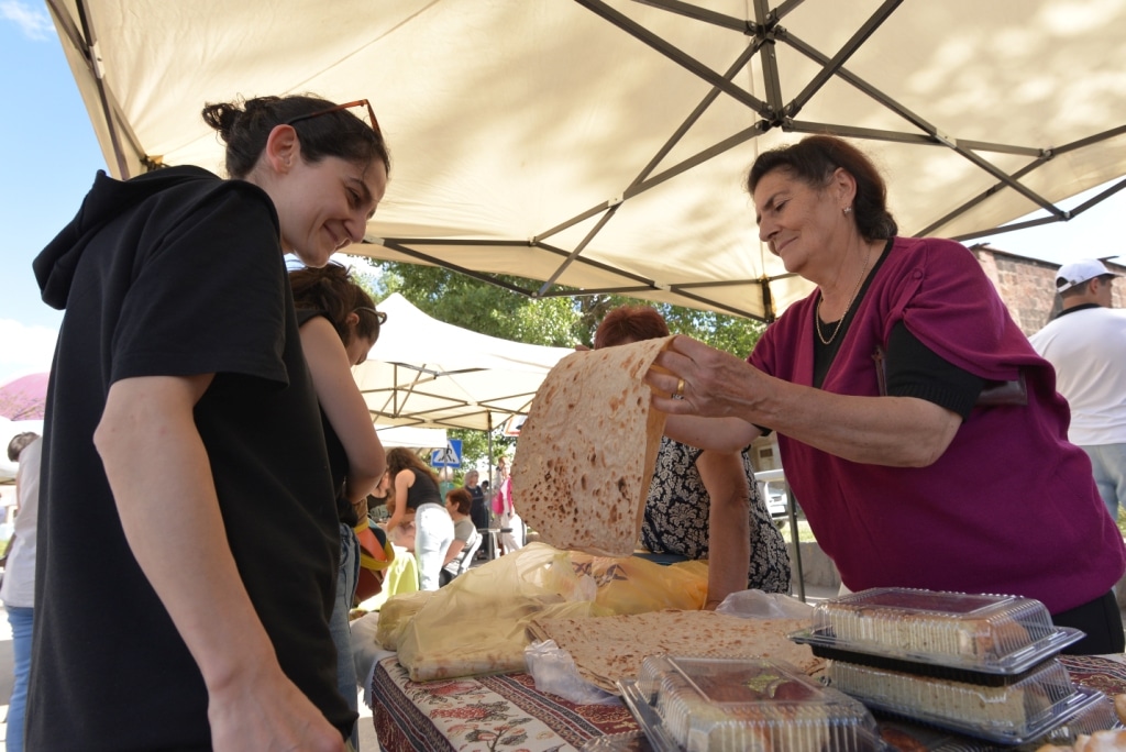 Le Festival du pain arménien Lavach a eu lieu dans le village d&rsquo;Arévik dans la région de Chirak en Arménie
