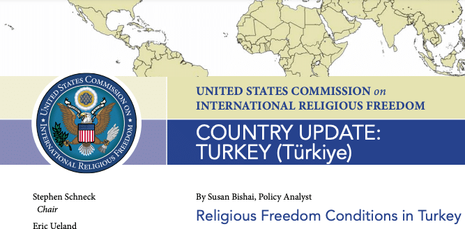 Un nouveau rapport cite les violations continues de la liberté religieuse par Ankara