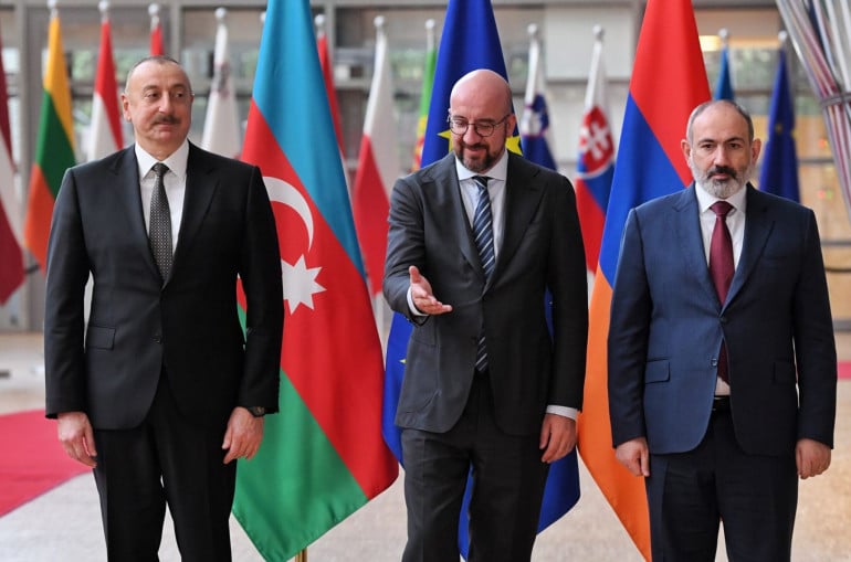 Charles Michel a écrit une lettre à Nikol Pachinian et Ilham Aliev