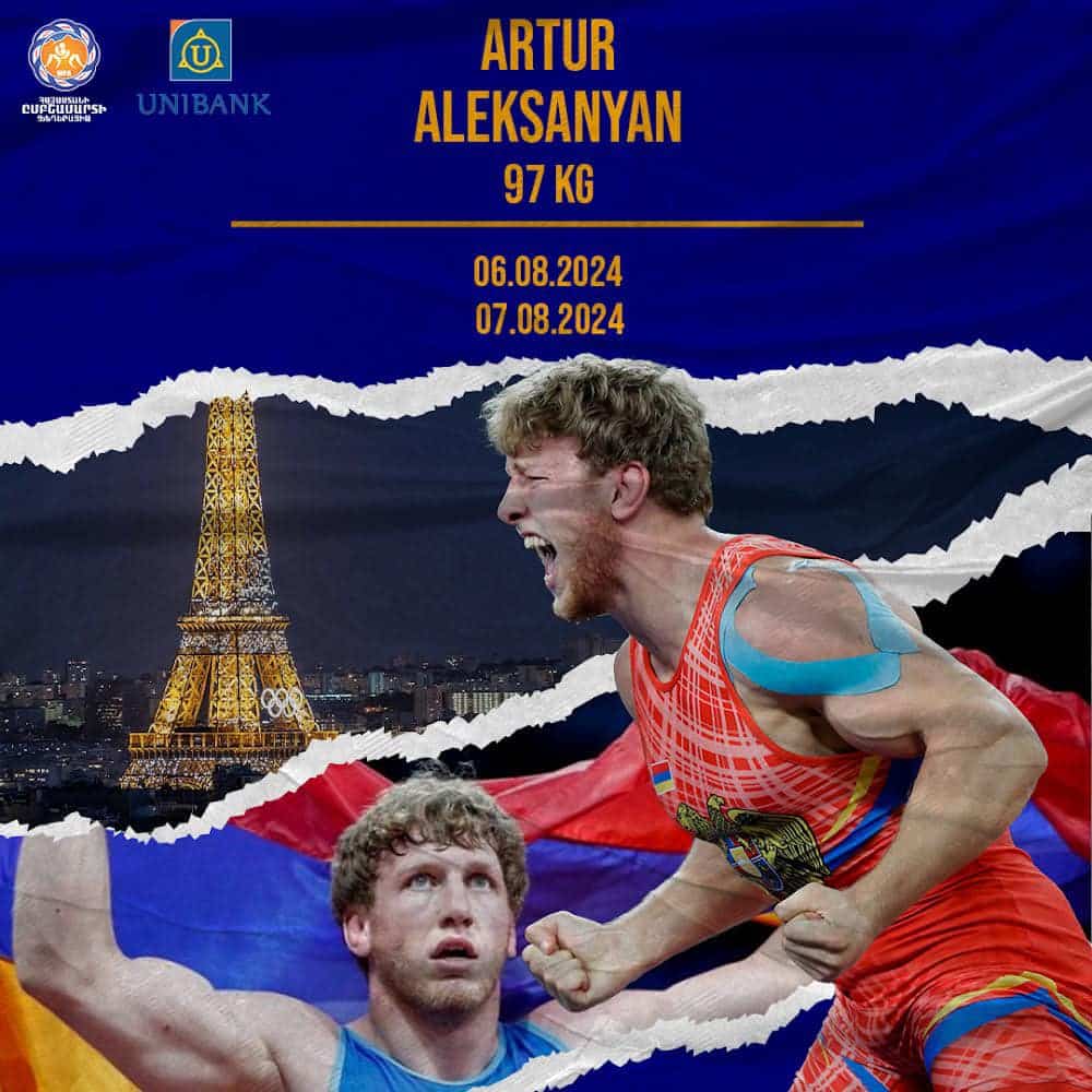 JO Paris-2024 Lutte gréco-romaine. Artur Aleksanyan (Arménie) a débuté par une victoire 9-0 en 1/8e de finale