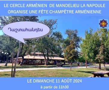 Fête champêtre arménienne le 11 août