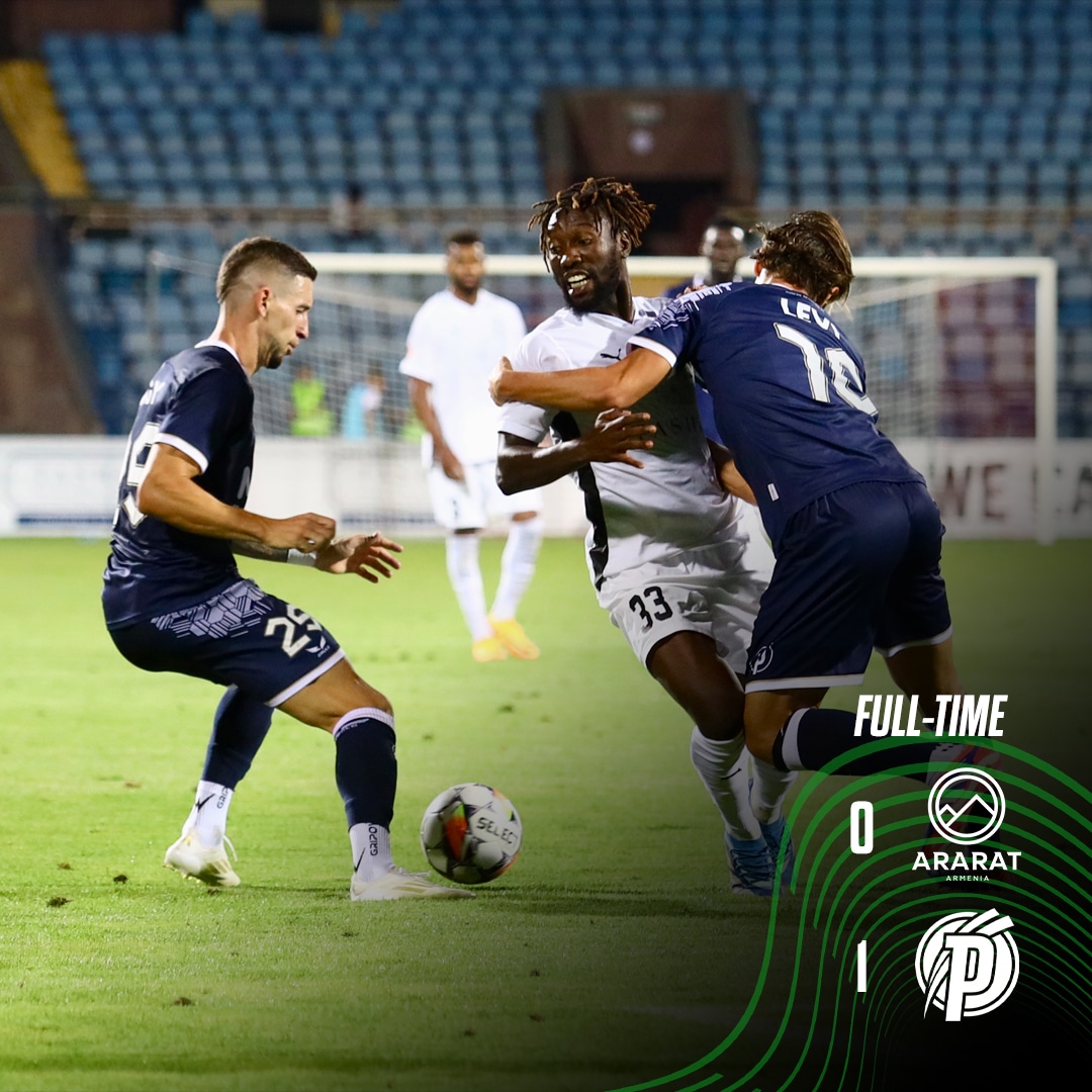 « Pyunik » Yerevan s’impose (1-0) sur « Ordabasi » à Almaty, « Ararat-Armenia » Yerevan perd (0-1) face aux hongrois du FC Puskas