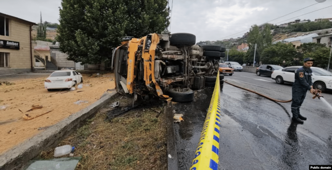 18 personnes blessées dans une collision à Erevan