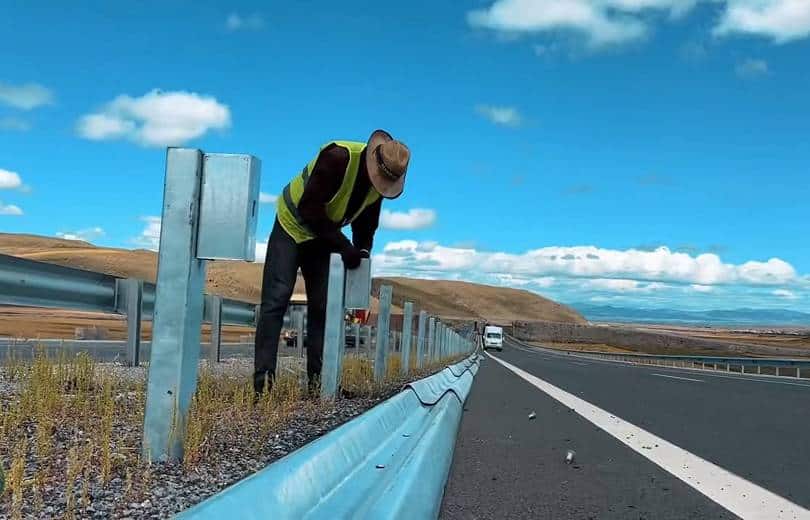 45 km ont été asphaltés sur le tronçon Lanjik-Gumri et des éléments de sécurité seront installés