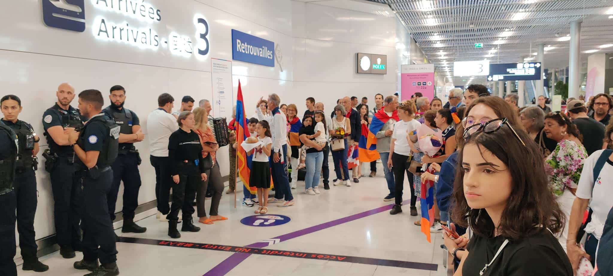 Soutien aux athlètes paralympiques arméniens