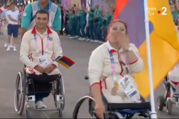 L&rsquo;équipe paralympique d&rsquo;Arménie est en piste !