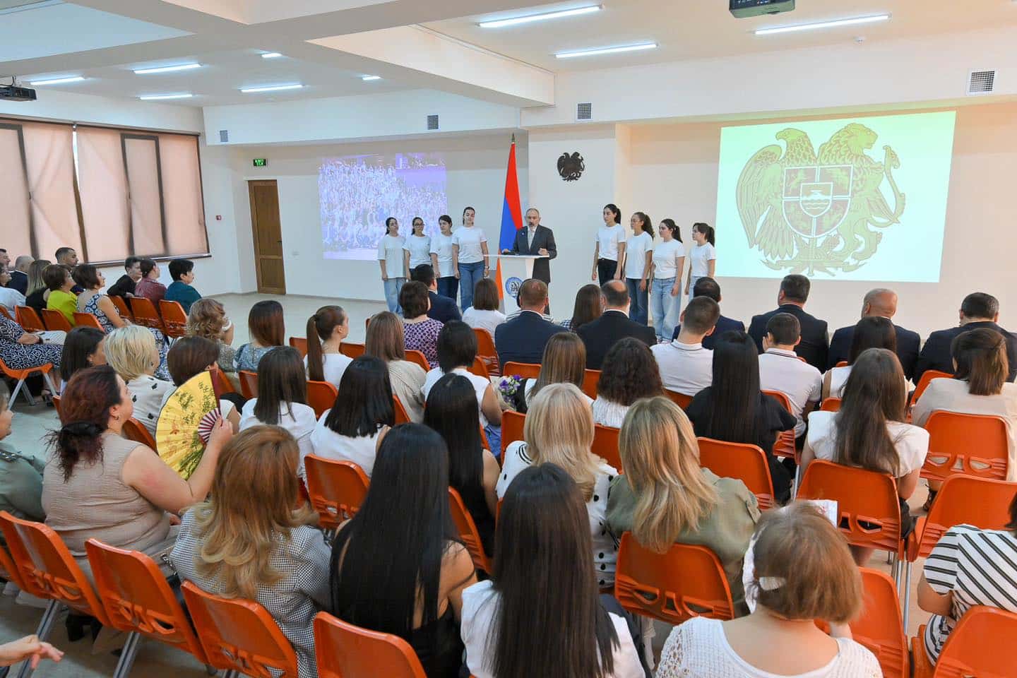 Le Premier ministre d’Arménie Nikol Pachinian a assisté à la cérémonie d&rsquo;ouverture du lycée « Heratsi » à Yerevan