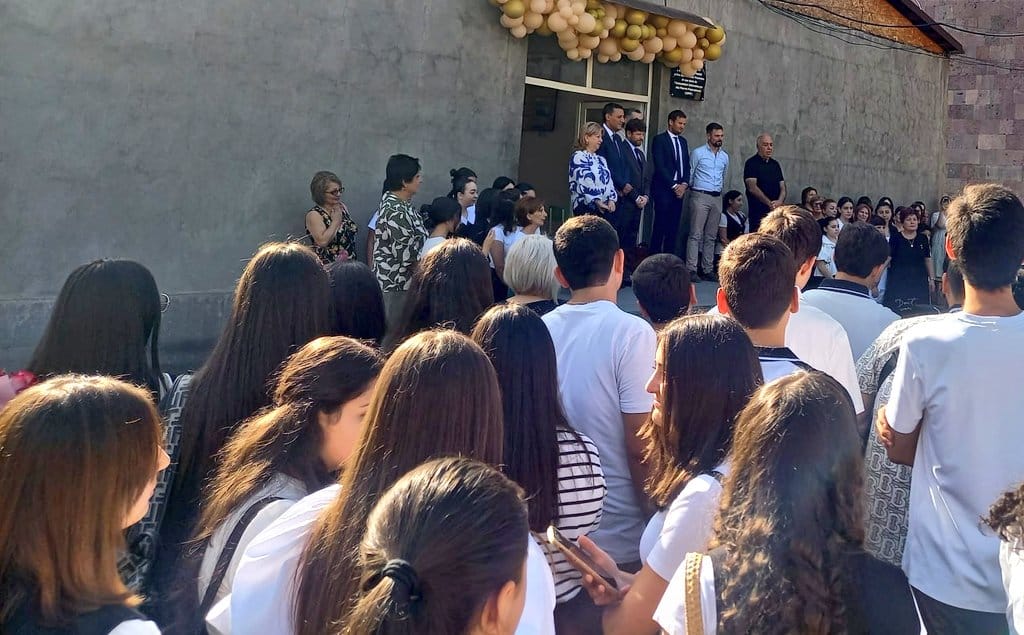 Visite au seul Lycée à proposer un cursus en langue française
