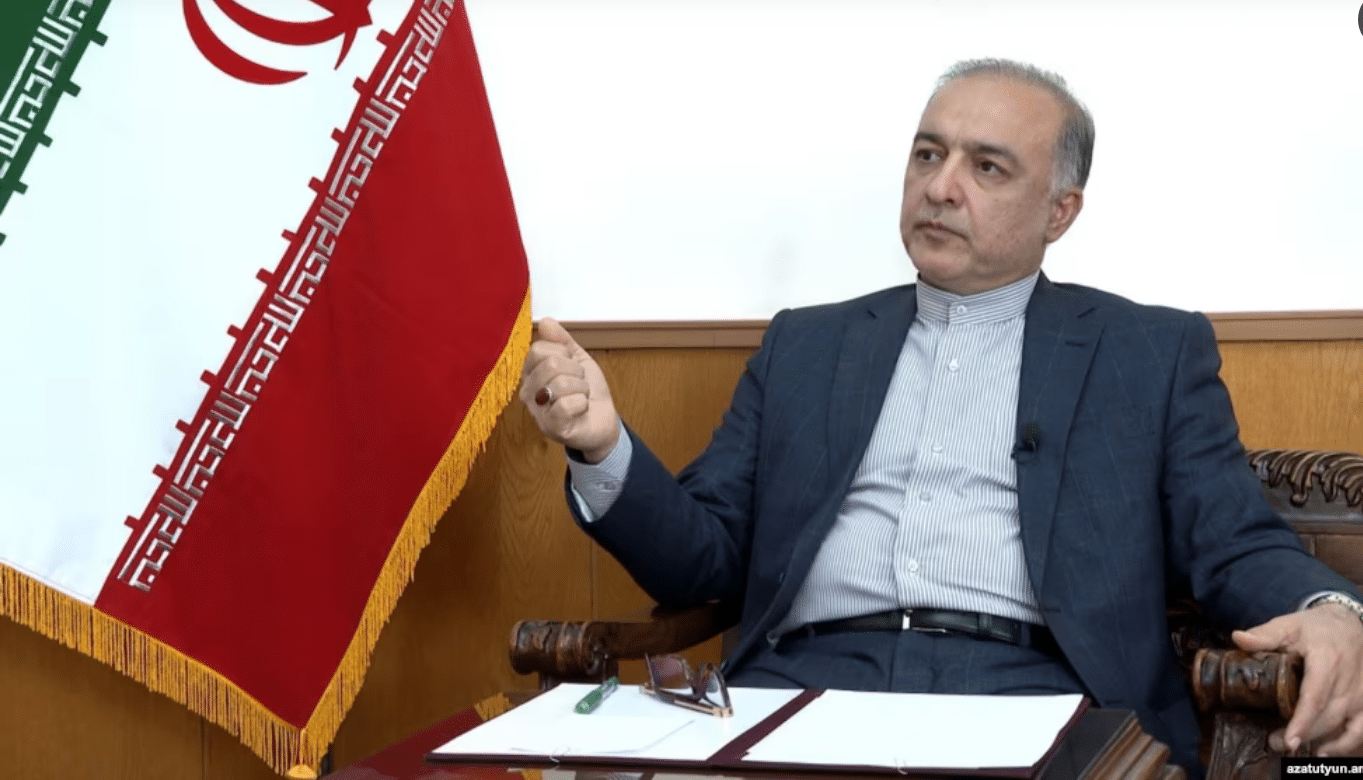 L&rsquo;ambassadeur d&rsquo;Iran en Arménie exclut la possibilité d&rsquo;un corridor azéri passant par l&rsquo;Arménie