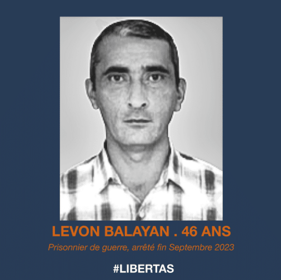Lévon Balalyan otage de la pétrodictature azerbaïdjanaise depuis 345 jours