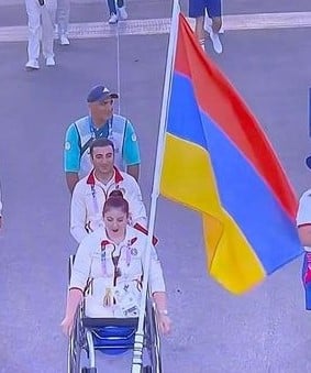 L’Arménie était présente à la cérémonie de clôture des XVIIe Jeux Paralympiques d’été de Paris-2024 au Stade de France à Paris