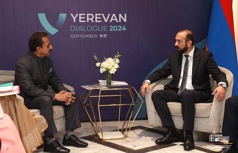 Ararat Mirzoyan et le vice-ministre indien des Affaires étrangères ont évoqué les possibilités d&rsquo;interaction sur différentes plateformes