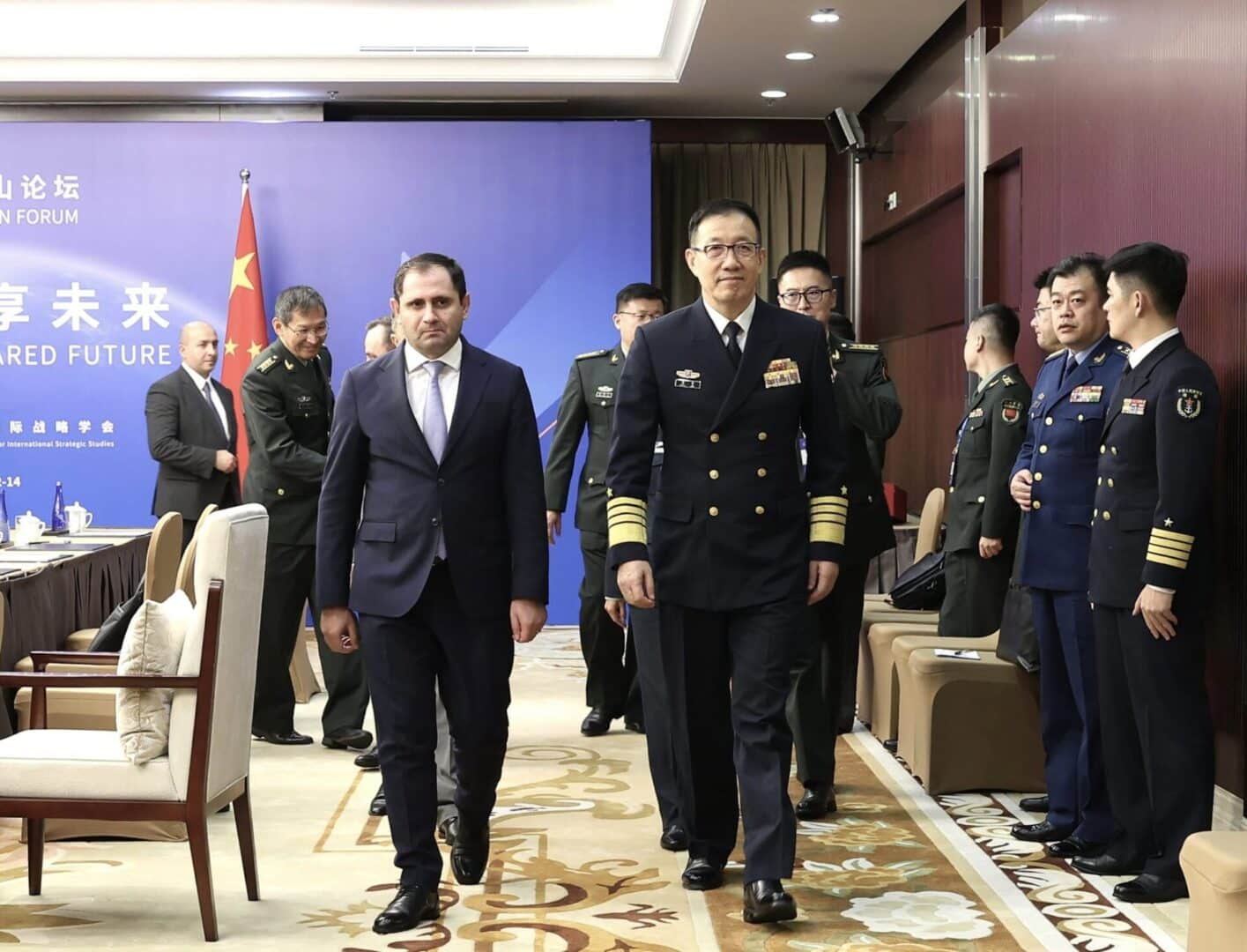 Les ministres de la Défense de l&rsquo;Arménie et de la Chine ont souligné la coopération militaire