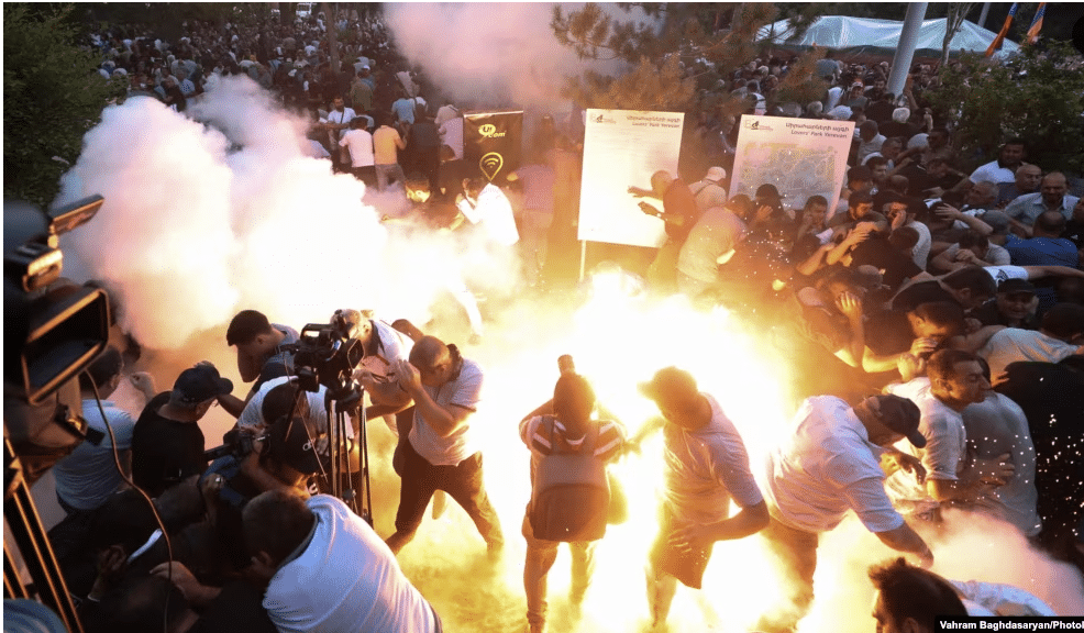 Pas d&rsquo;inculpations pour la répression des manifestants arméniens