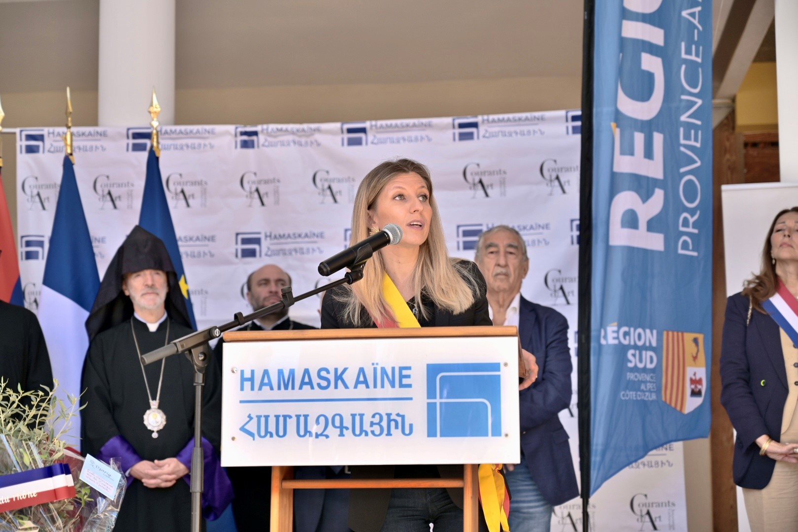 Inauguration de l’extension de l’école Hamaskaïne