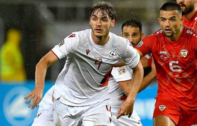 Georgi Harutyunyan (20 ans), a établi un nouveau au sein de l&rsquo;équipe nationale d&rsquo;Arménie