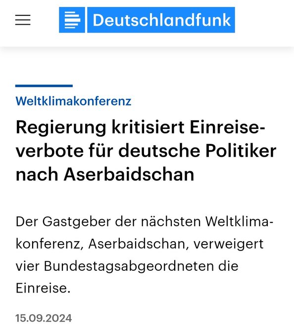 L&rsquo;Allemagne se réveille lentement concernant le comportement effronté de l&rsquo;Azerbaïdjan