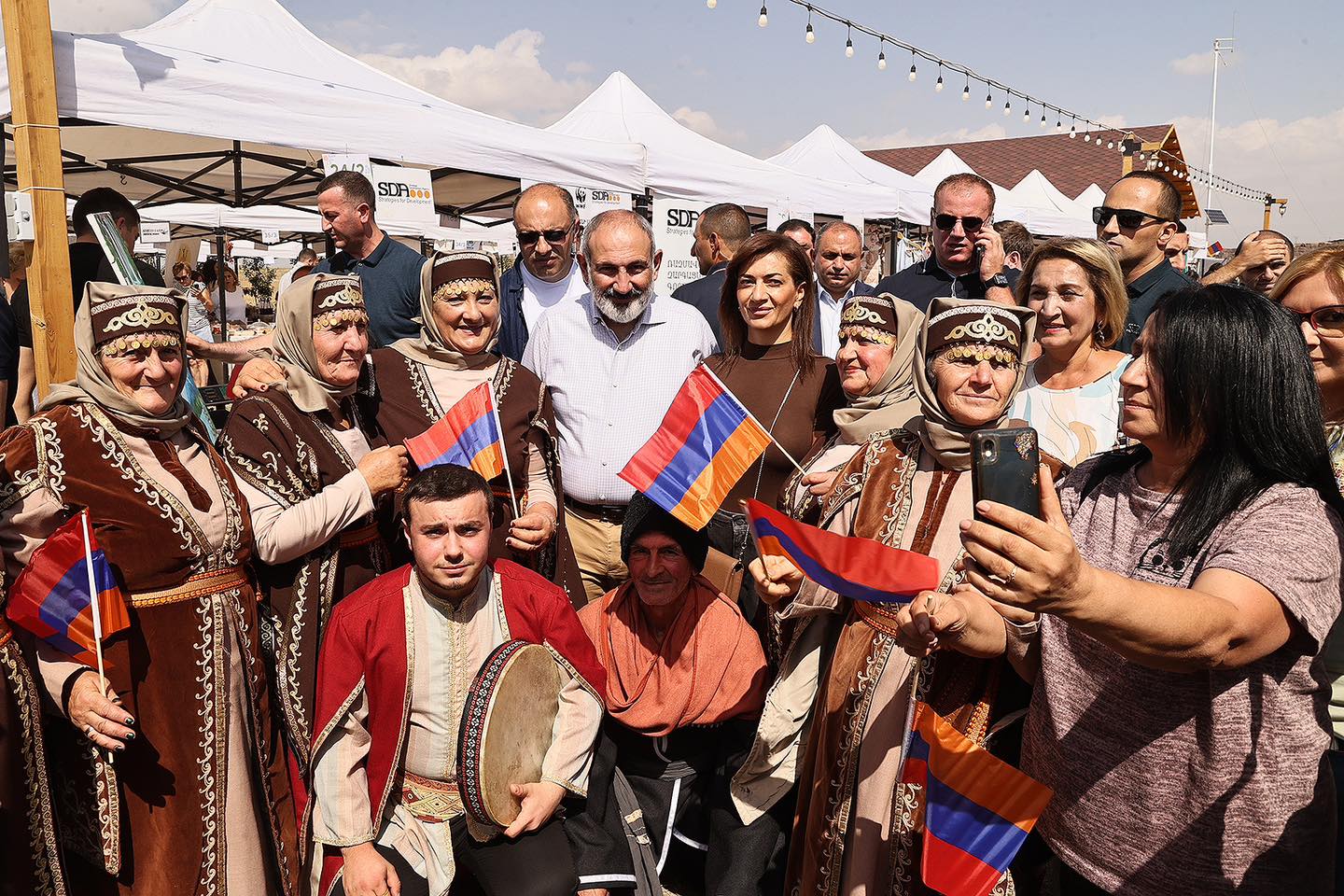 Le Premier ministre arménien a visité en compagnie de son épouse le 11ème Festival de la vie rurale et des traditions
