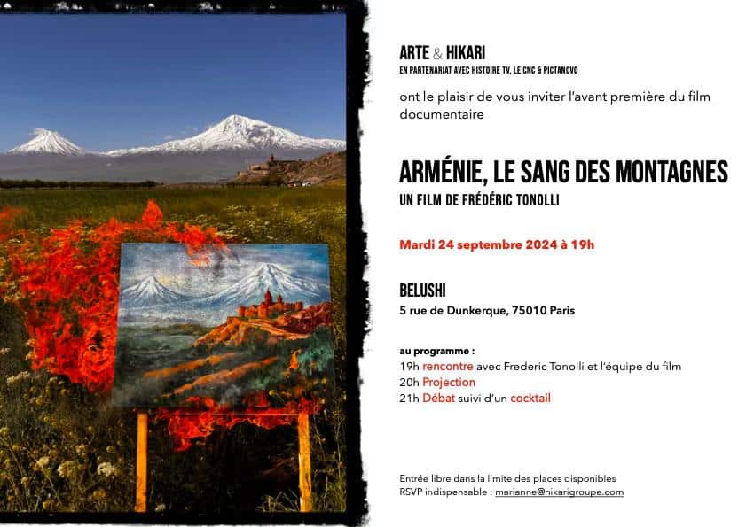 Arménie le sang des montagnes