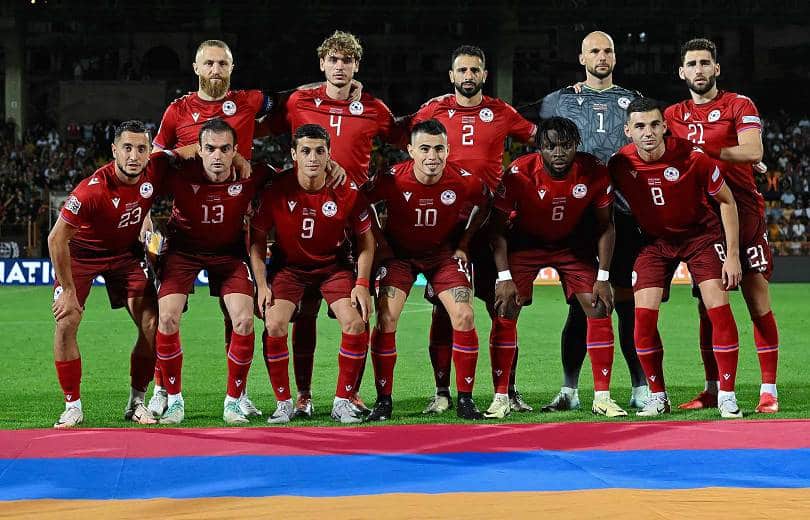 L&rsquo;équipe nationale de football d&rsquo;Arménie a amélioré sa position dans le classement de la FIFA elle occupe la 96e place