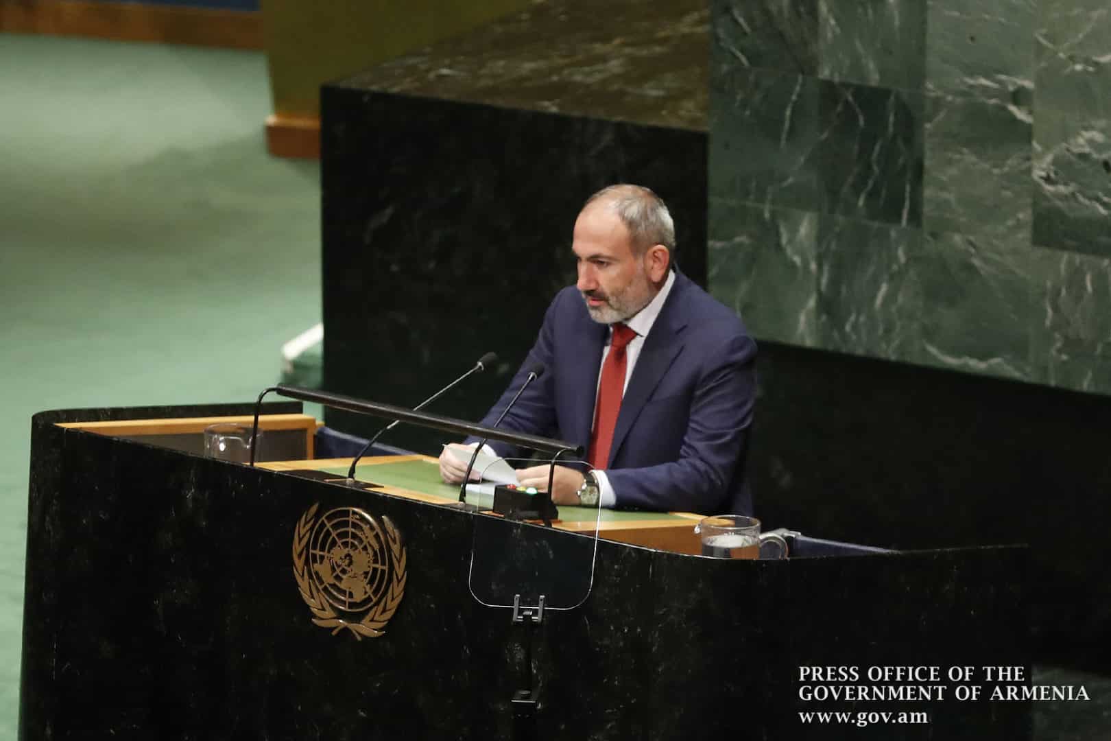 Le Premier ministre arménien participera à la 79e session de l&rsquo;Assemblée générale des Nations unies