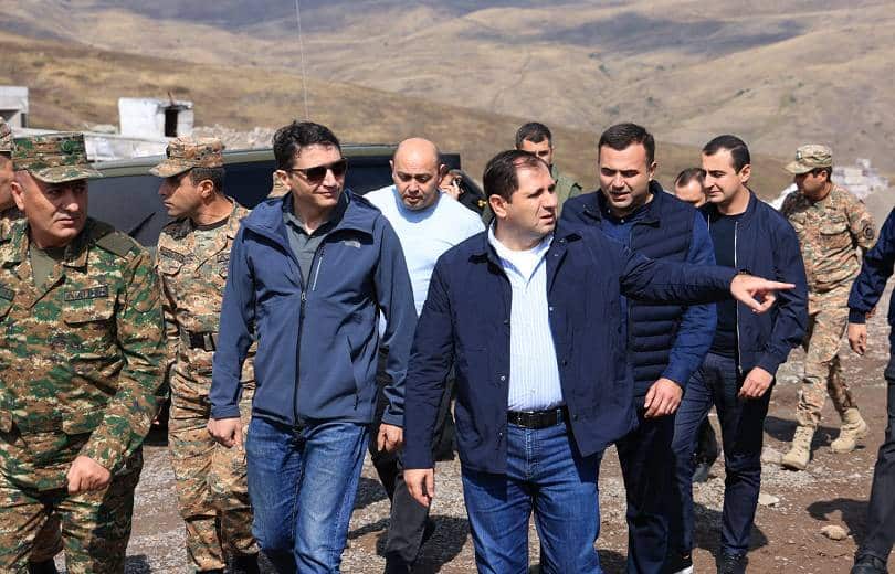 Le ministre arménien de la Défense Suren Papikyan et le ministre des Finances ont visité l&rsquo;unité de l&rsquo;armée « N » et ont pris connaissance des travaux en voie d&rsquo;achèvement