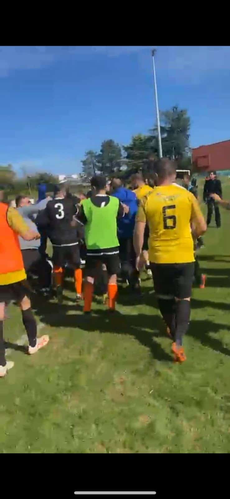 Dimanche plusieurs footballeurs Arméniens de l’AS Homenetmen blessés lors d’un match contre les Turcs du FC Turquoise