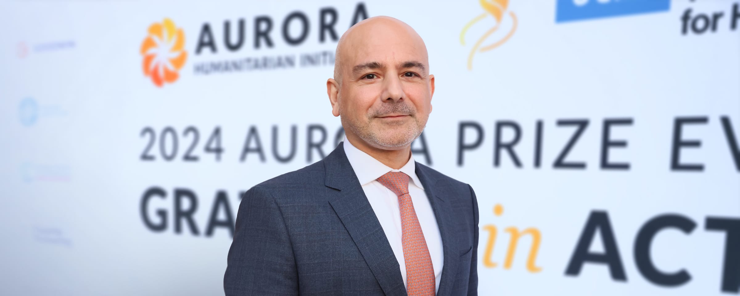Eric Esrailian, cofondateur de l&rsquo;initiative humanitaire Aurora