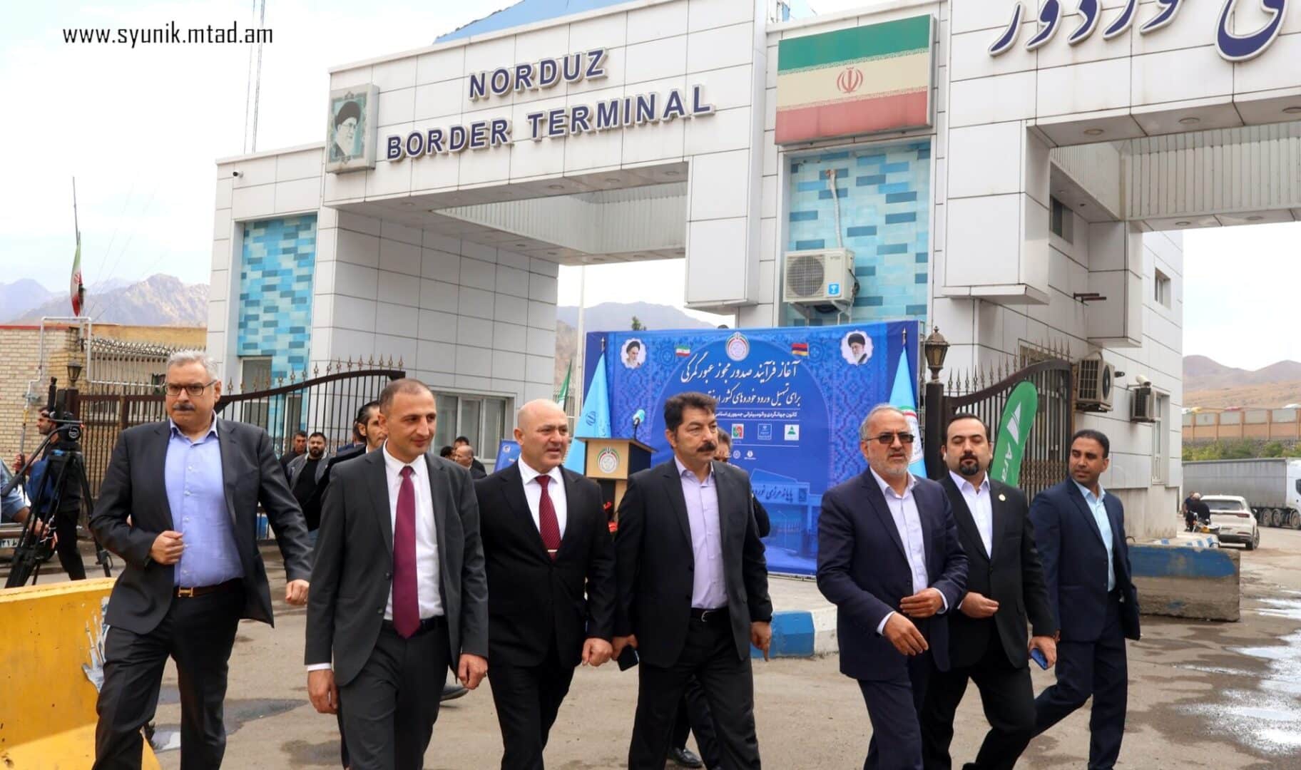 L&rsquo;Iran a simplifié les formalités d&rsquo;entrée des véhicules avec des plaques d&rsquo;immatriculation arméniennes en Iran