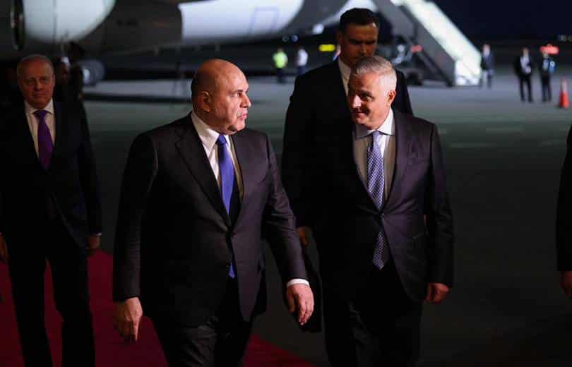 Les Premiers ministres de Russie, de Biélorussie et du Kazakhstan sont arrivés ce soir en Arménie