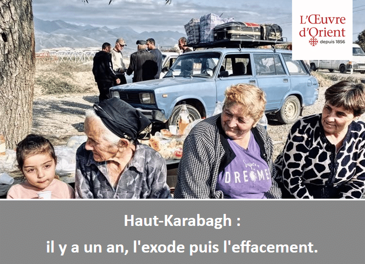 Haut-Karabakh : un an déjà