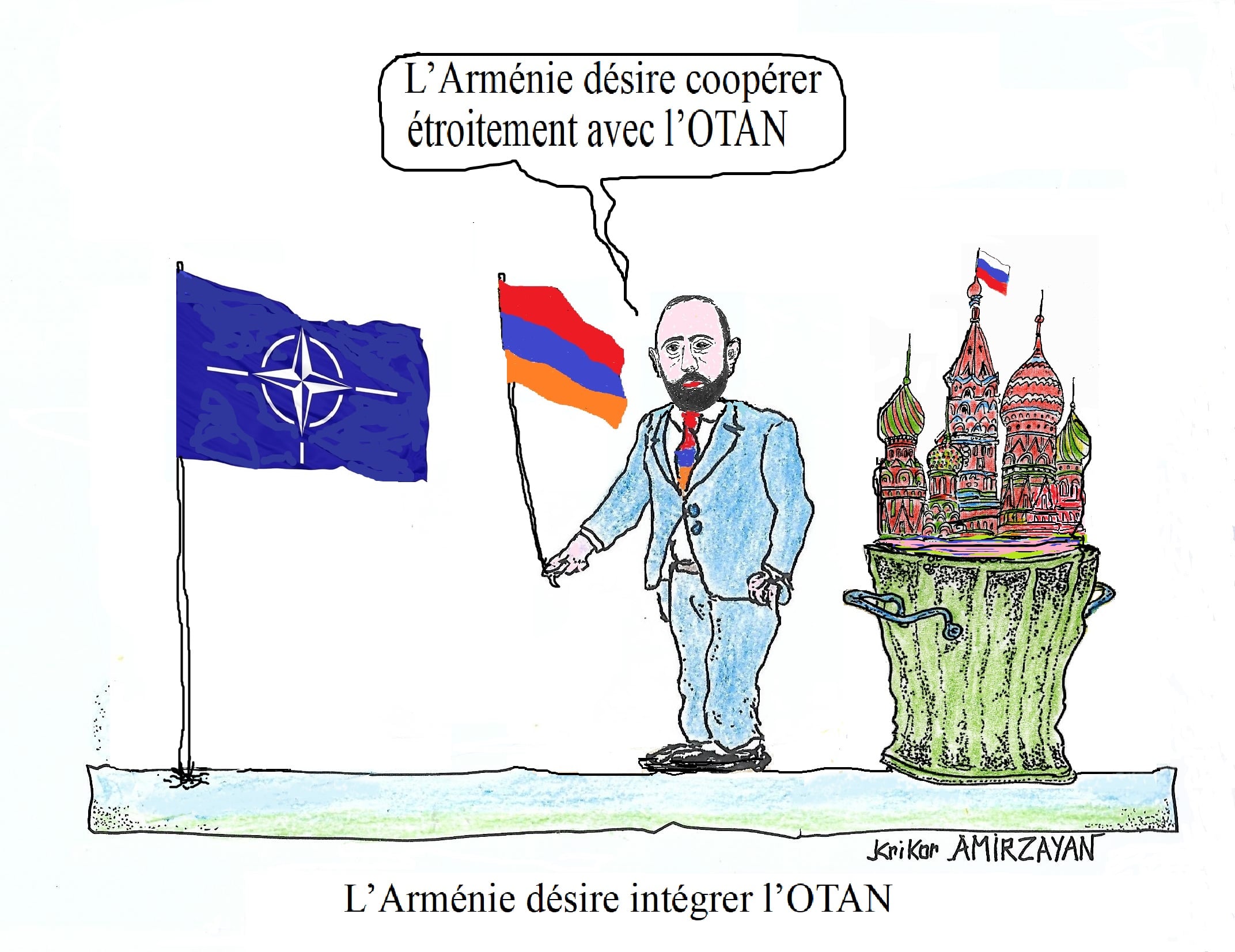Nous attendons avec impatience notre coopération étroite pour renforcer davantage le partenariat entre l&rsquo;Arménie et l&rsquo;OTAN affirme Ararat Mirzoyan