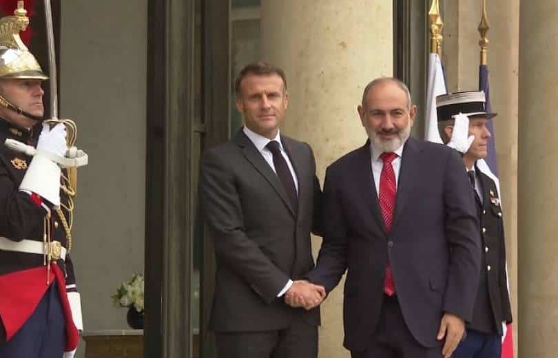 Le Premier ministre arménien Nikol Pachinian et le président français Emmanuel Macron se sont rencontrés aujourd’hui à l&rsquo;Elysée