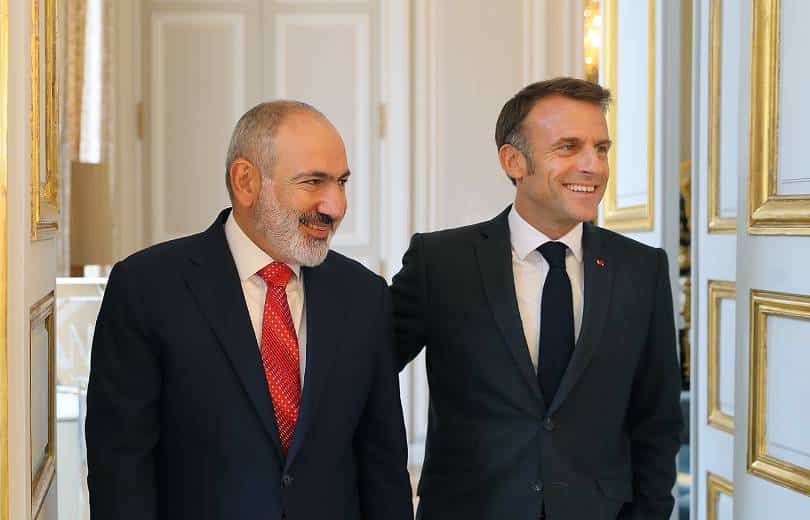 Le Président français Emmanuel Macron a réaffirmé son soutien à l&rsquo;Arménie aujourd’hui à l’Elysée lors de sa rencontre avec le Premier ministre arménien