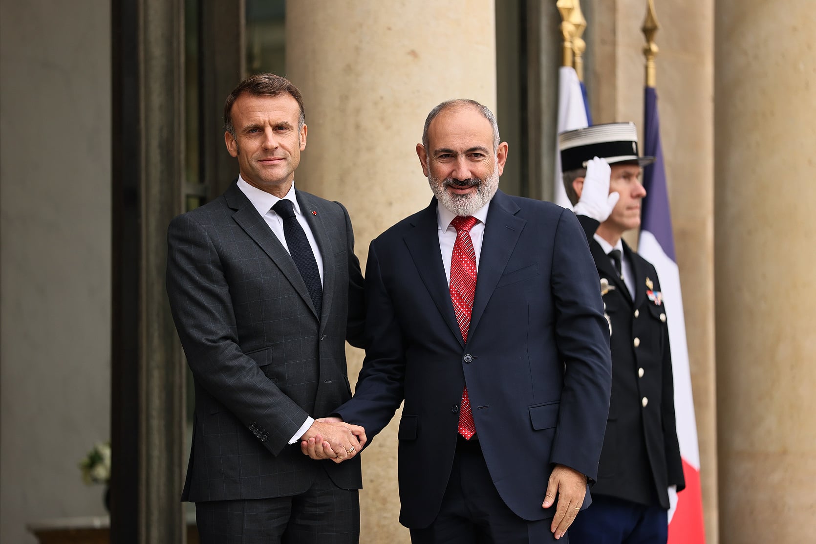 Déjeuner de travail avec Nikol Pachinian, Premier ministre de la République d&rsquo;Arménie. Publié le 3 octobre 2024