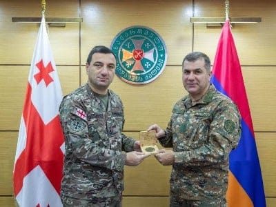 Les perspectives de coopération entre les forces armées d’Arménie et de Géorgie ont été discutées
