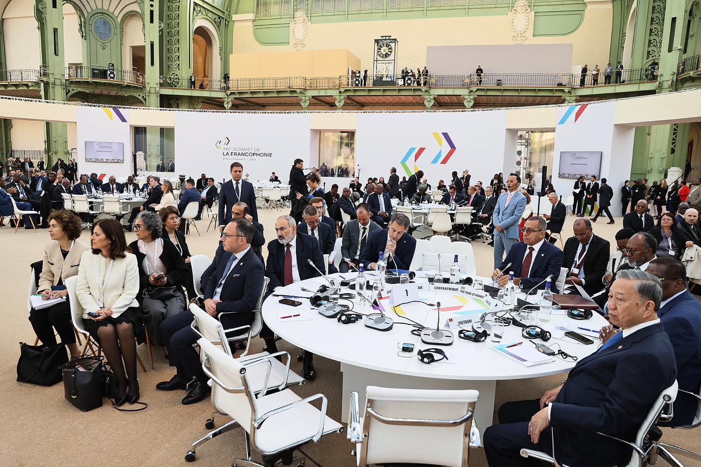 Le premier ministre arménien a participé aux séances plénières de l&rsquo;Organisation internationale de la francophonie à Paris