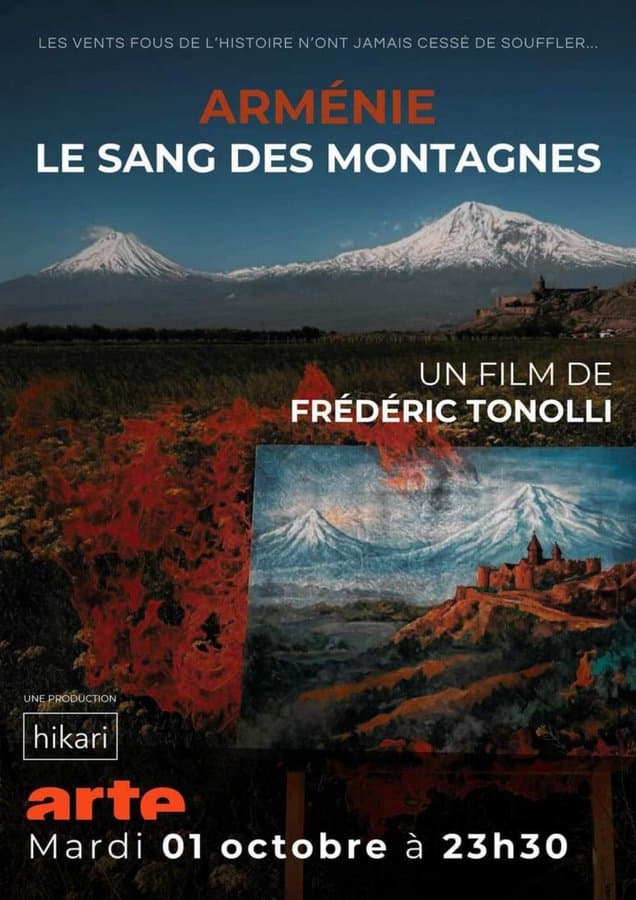 A voir sur Arte, le film de Frédéric Tonolli  consacré à l&rsquo;Arménie