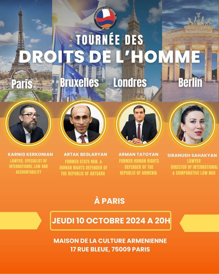 Meetings sur les prisonniers arméniens en Azerbaïdjan