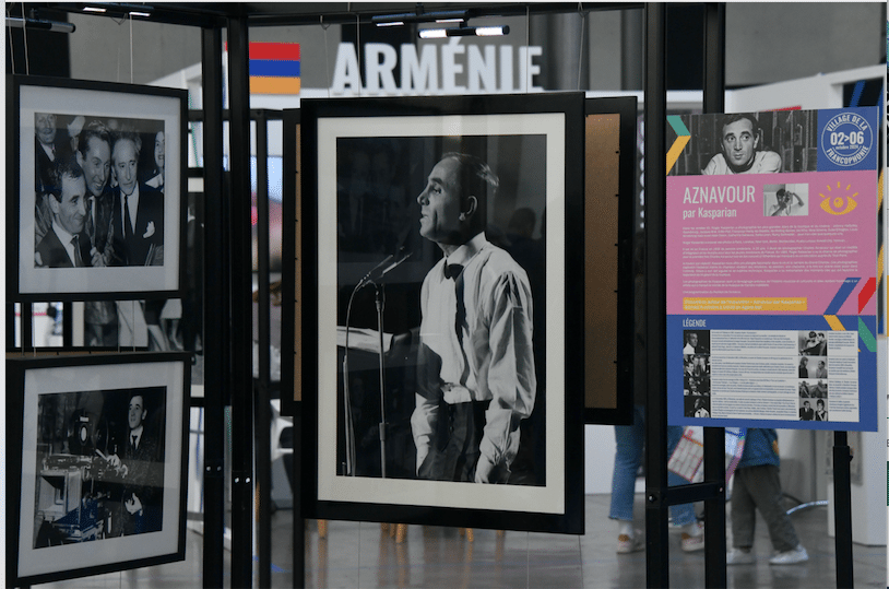 Avec Aznavour et Yéraz l&rsquo;Arménie rayonne au Village de la Francophonie