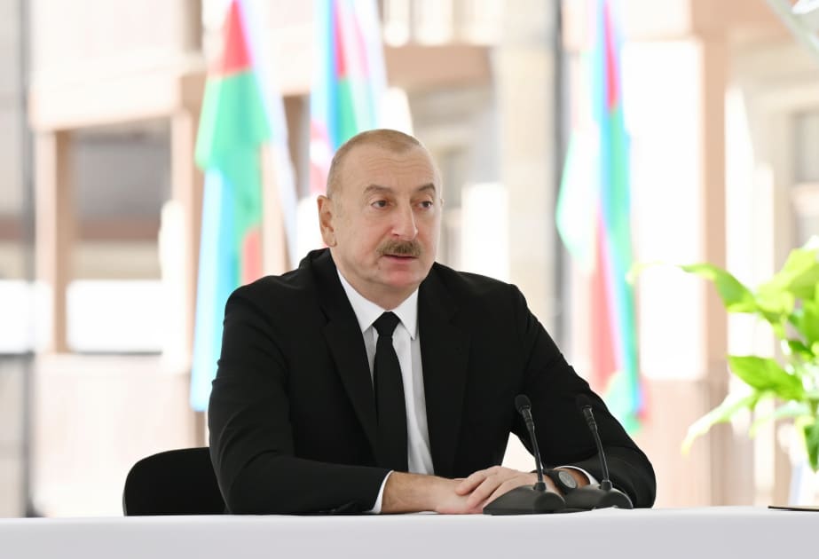 Aliev : Le processus de transformation de l&rsquo;Azerbaïdjan en un pays important dans une géographie plus vaste se poursuivra avec succès