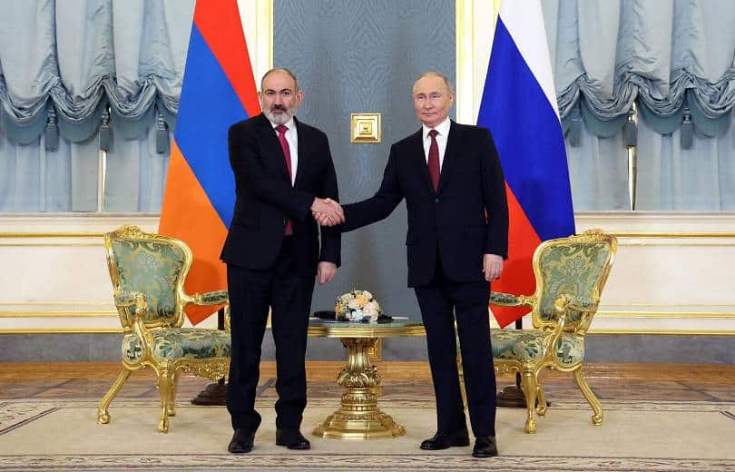 Poutine a annoncé ce qui avait été discuté avec le Premier ministre arménien et a confirmé l&rsquo;invitation de l’Arménie aux BRICS