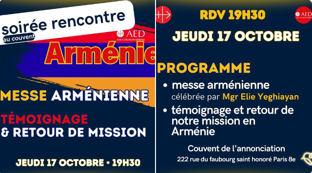 Soirée spéciale Arménie