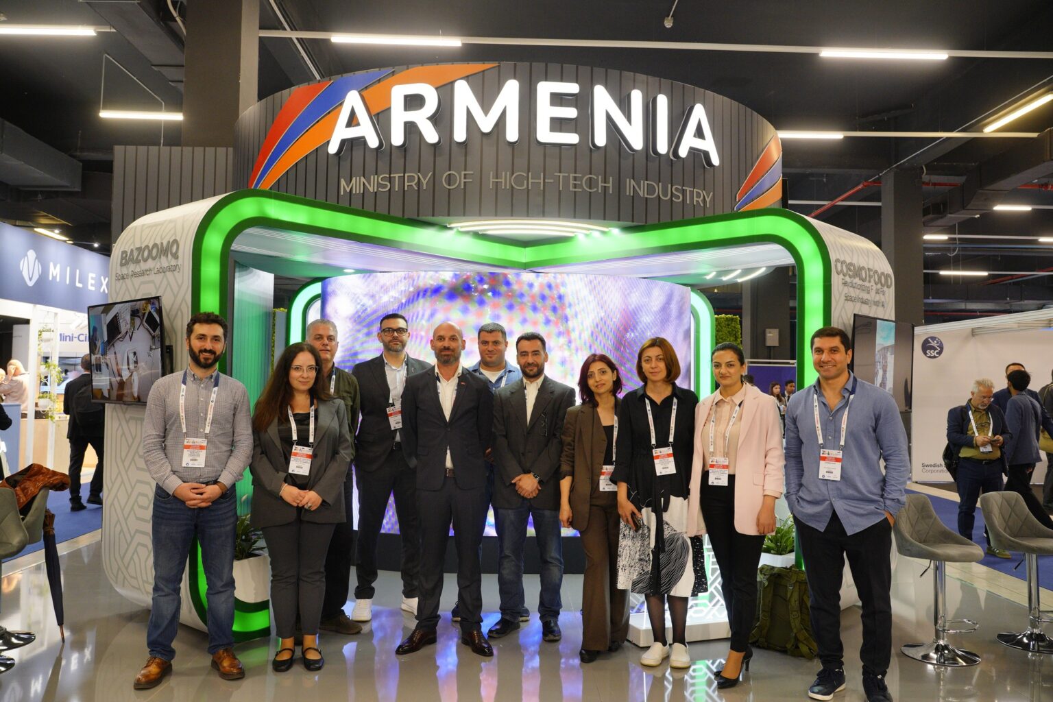 L&rsquo;Arménie participe à l&rsquo;exposition intitulée « Activités spatiales responsables pour la durabilité » à Milan
