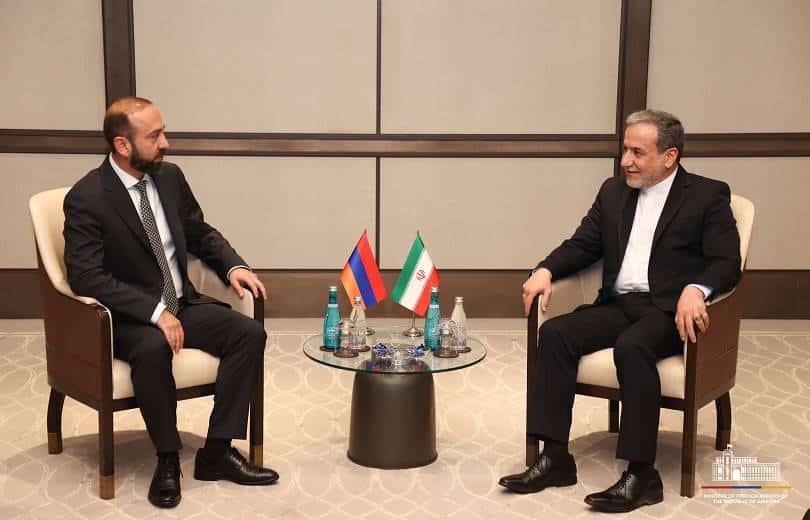 Les Ministres des Affaires étrangères d&rsquo;Arménie et d&rsquo;Iran ont échangé des idées sur les questions de sécurité régionale