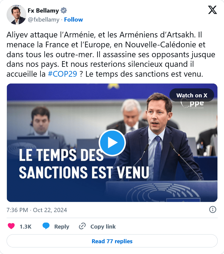 Des sanctions !