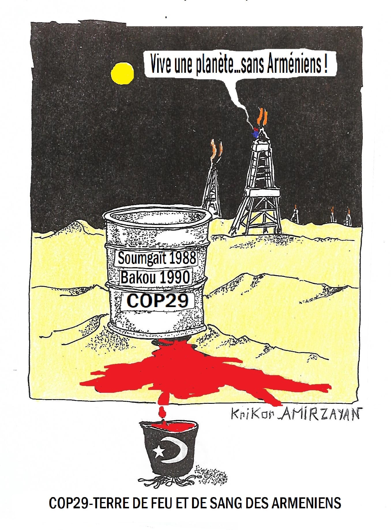 Human Rights Watch : Les projets de Bakou avec la COP29 sapent les objectifs de l&rsquo;Accord de Paris sur le changement climatique