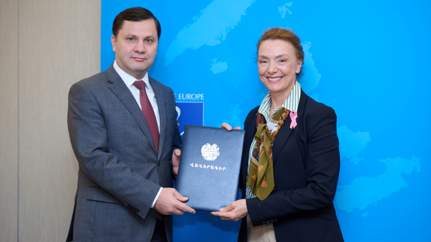 Arman Khachatryan a été nommé ambassadeur d’Arménie en France