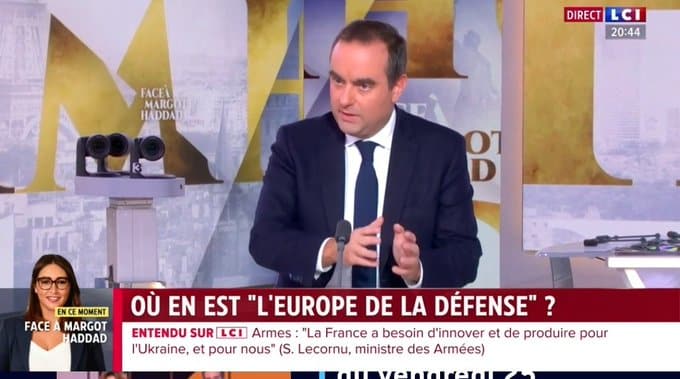 Lecornu :  Acheter des armes françaises, c&rsquo;est aussi oeuvrer à l&rsquo;autonomie
